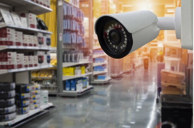 Установка видеонаблюдения на складе. Установка видеонаблюдения на складе.