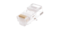 Коннектор под витую пару NETLAN EC-UP8P8C-5E-003-TR-100(100шт)